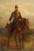 Kaiser Wilhelm on Horseback