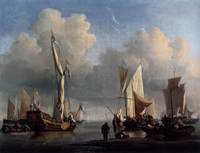 Ships off the Coast