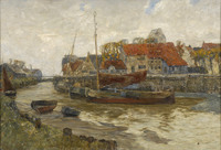 Harbor entrance of Sylt