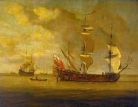The 'Charles Galley' Before a Light Breeze