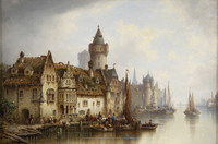 Summer view of the village