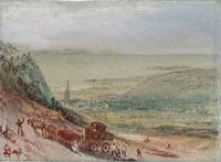 A View of Harfleur from the Road to Lillebonne