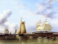 The 'N.B.Palmer' at Anchor off Staten Island