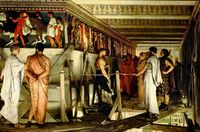 Phidias and the Frieze of the Parthenon, Athens