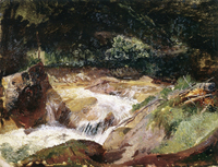 Mountain Stream in the Ramau
