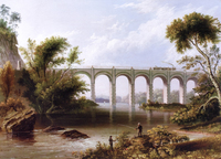 Viaduct on the Baltimore and Washington Railroad