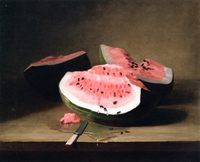 Watermelon on a Tabletop