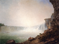 Niagara Falls from the Canadian Side, Table Rock