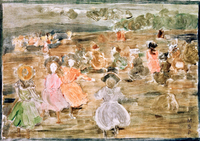 Figures by the Shore