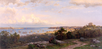 View of the Narrows from Tomkinsville, Staten Island