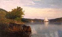 Sailboats on the Hudson