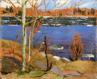 The Opening of the Rivers: sketch for Spring Ice