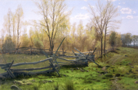 Springtime Woods and Pasture