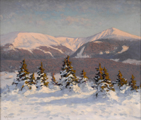 The Snow-Covered Mountain