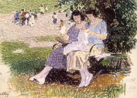 Sewing , Central Park
