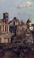 Italian Town View