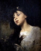 Study of a Female Head