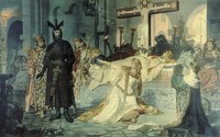 Krimhild accused Gunther and Hagen the Murder of Siegfried