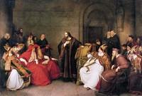 Johannes Huss at the Concil of Constance