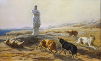 Pallas Athena and the Herdsman’s Dogs