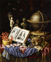 Allegory of Charles I of England and Henrietta of France in a Vanitas