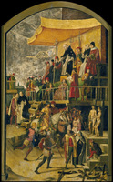 Auto de Fe Chaired by Saint Dominic de Guzman