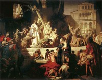 The taking of Jerusalem by Godfrey de Bouillon 1099