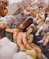 The Assembly of Gods around Jupiter detail
