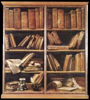Trompe L'Oeil of a Bookcase
