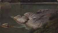 Rocky River shore