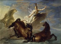Story of Minerva - Minerva Watering her Horses into the Sea