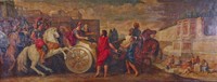 Salon of Venus - Nebuchadnezzar Ordering the Construction of the Hanging Gardens of Babylon