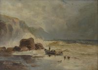 Landing of fishing boats