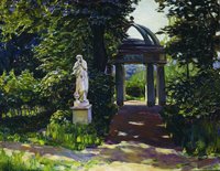 Rotunda in a Moscow Park