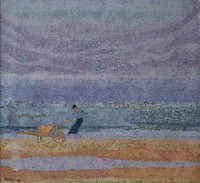 Collector of Shells on the Beach