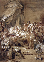 Saint Louis on his Deathbed
