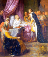 Saint Louis on his Deathbed