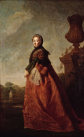 Portrait of Princess Augusta of Saxe-Gotha