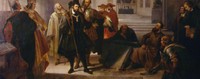 Karl V. at Luthers Tomb (Detail)