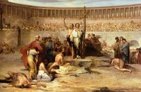 Triumph of Faith - Christian martyrs in the time of Nero 65 A. D.
