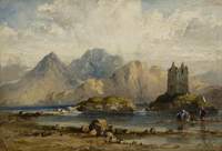 Castle on a Scottish Loch