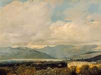 Landscape with Mountains