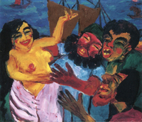 Legend: Saint Mary of Egypt. In the Port of Alexandria
