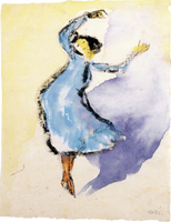 Dancer (bright blue)