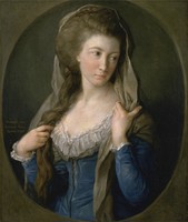 Portrait of a Woman, traditionally identified as Margaret Stuart, Lady Hippisley