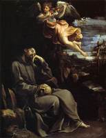 Saint Francis Consoled by Angelic Music