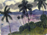 Palms on the Shore