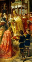 Coronation of Emperor Henry II in Rome (Detail)