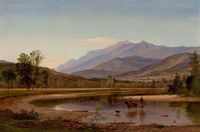 Fording the Stream (Franconia Mountains, New Hampshire)