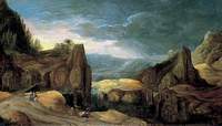 Landscape with Minerva Expelling Mars to Protect Peace and Plenty